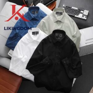 ICONDENIM Essential Elegance Men's Long Sleeve Shirt