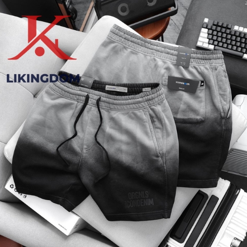 ICONDENIM ORGNLS Ombre Black Men's Shorts