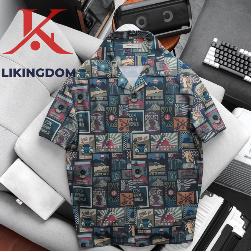 ICONDENIM Nomadic Dreams Men's Cuban Shirt