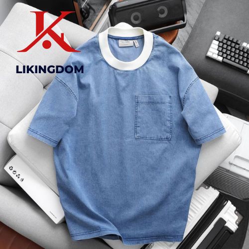 Men's Denim T-shirt ICONDENIM Orgnls Light Blue Wash